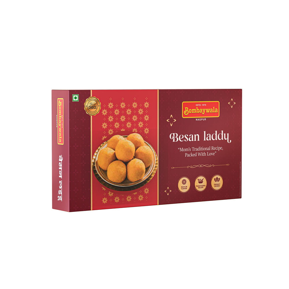 Besan Laddu Sada Ghee