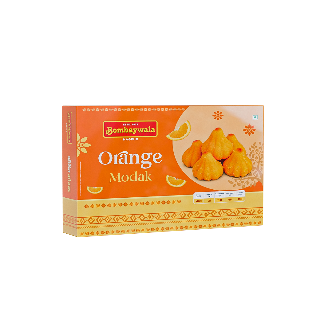 Orange Modak 200gm