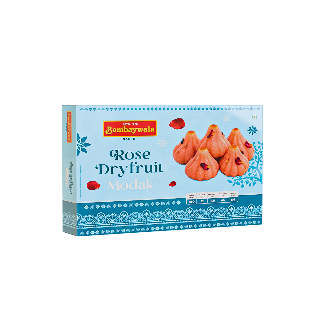 Rose Dry Fruit Modak 200gm