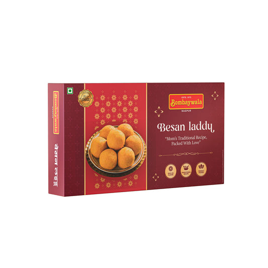 Besan Laddu Sada Ghee